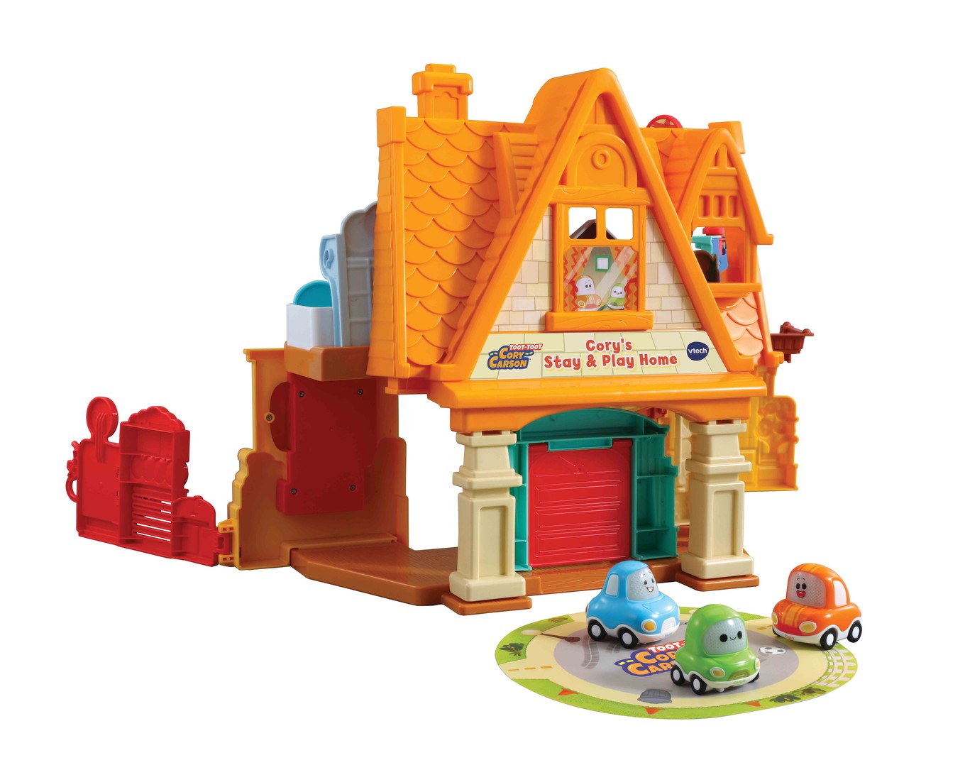 VTech Toys Australia TootToot Cory Carson Cory’s Stay & Play Home